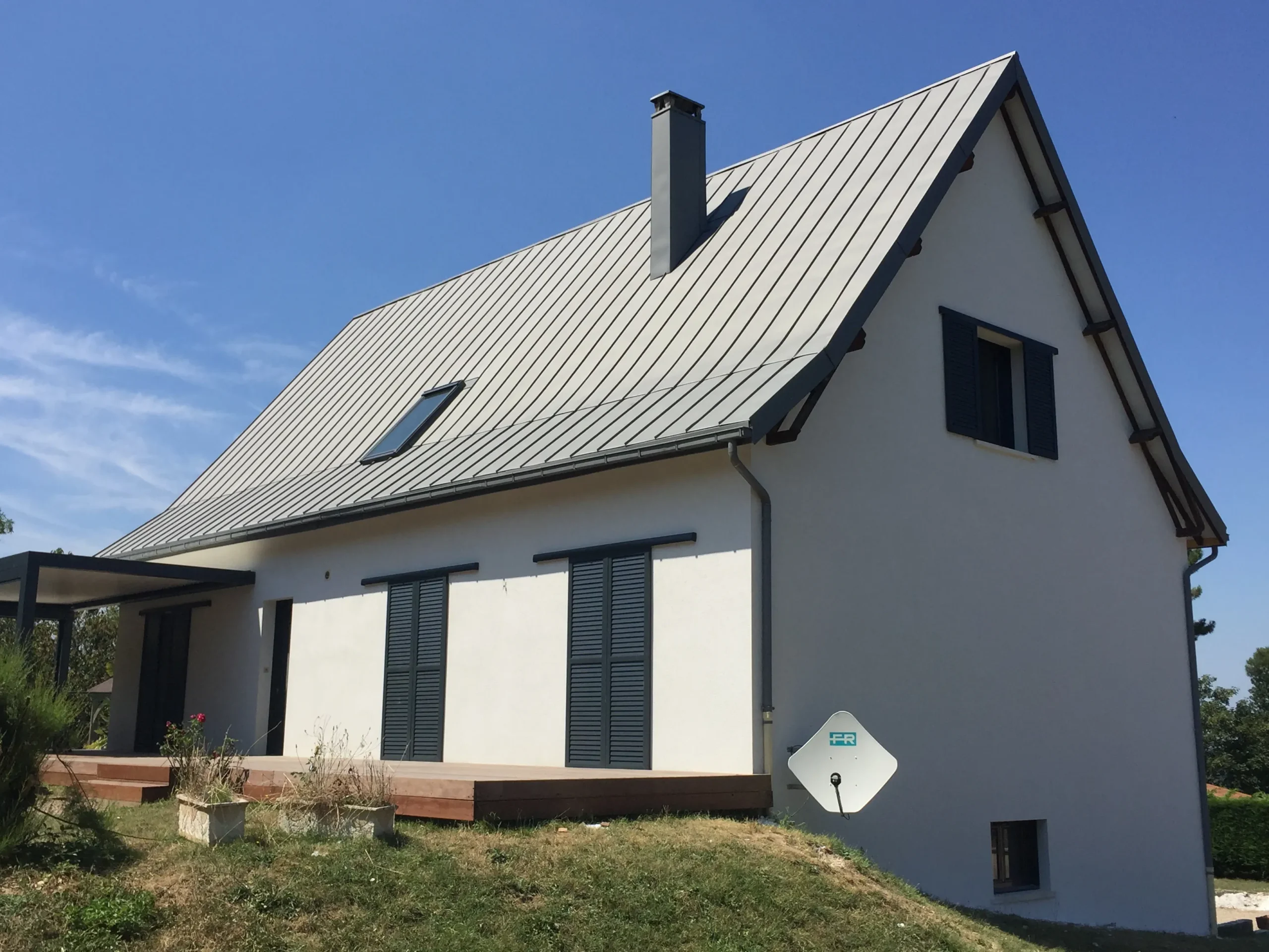 Toiture en zinc couverture zinguerie