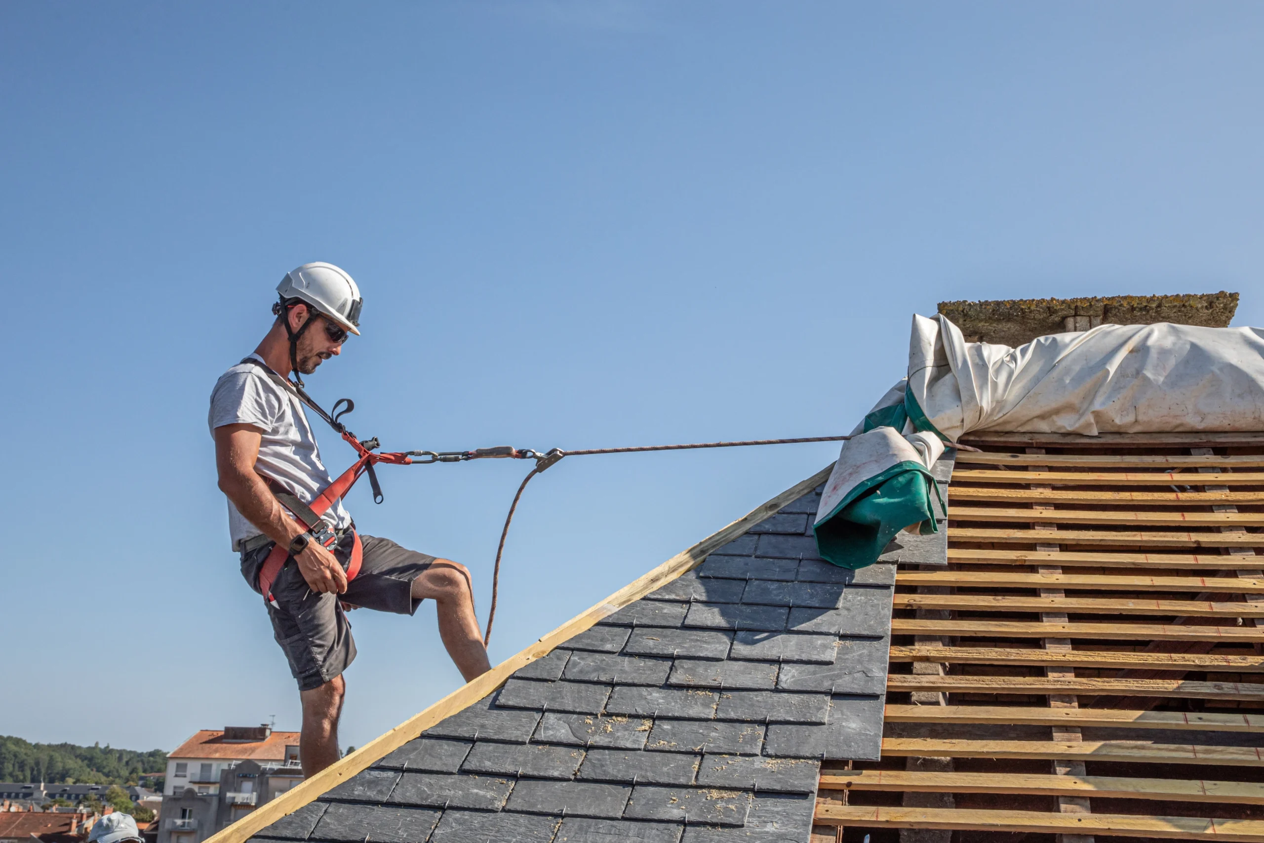 Travaux toiture traditionnelle réalisés par Dubois Turban